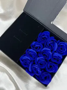 Blue Rose Jewelry Gift Box - Men Valentine's Day Gift - Perfect for Any Jewelry Piece