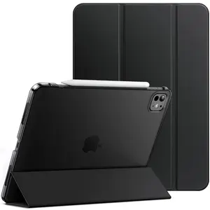 JETech Case for iPad Pro 13-Inch M4 (2024), Slim Stand Hard Back Shell Smart Cover with Auto Wake/Sleep