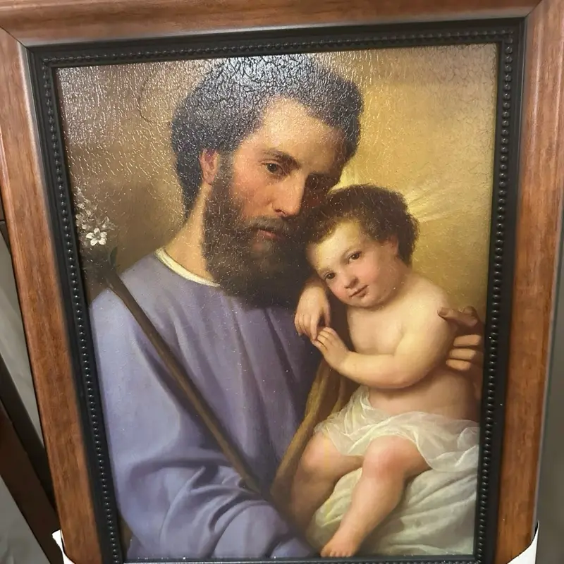 Cuadro de San Jose 15x20 Religious Decor