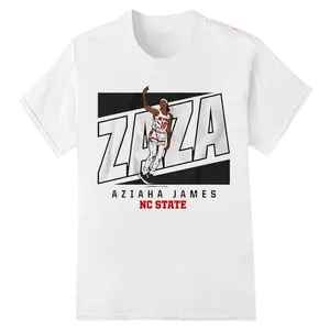 State Wolfpack basketball Aziaha James Zaza vintage t-shirt