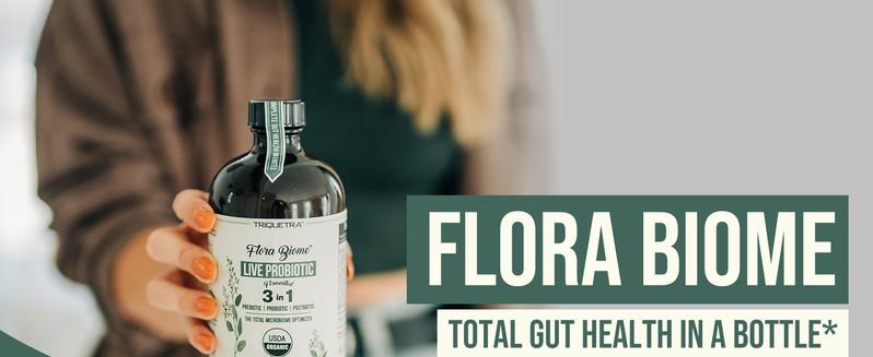 Flora Biome Live Probiotic - Natural Supplement for Health - Edible Flora Biome Live Probiotic - Natural Supplement for Health - Edible