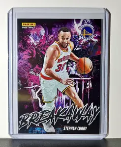 Stephen Curry 2024-25 Panini NBA #16 Breakaway Basketball Card Warriors 1/1355