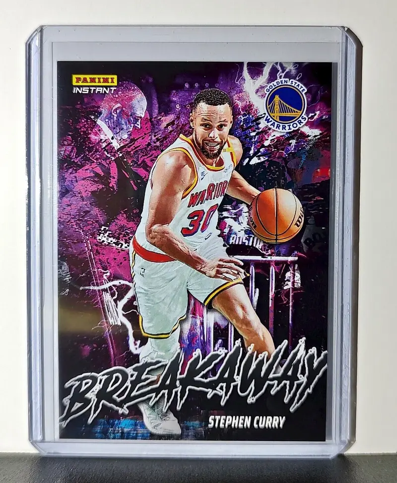Stephen Curry 2024-25 Panini NBA #16 Breakaway Basketball Card Warriors 1/1355