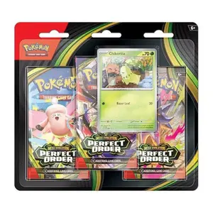 Mega Evolution Perfect Order 3-Booster Blister