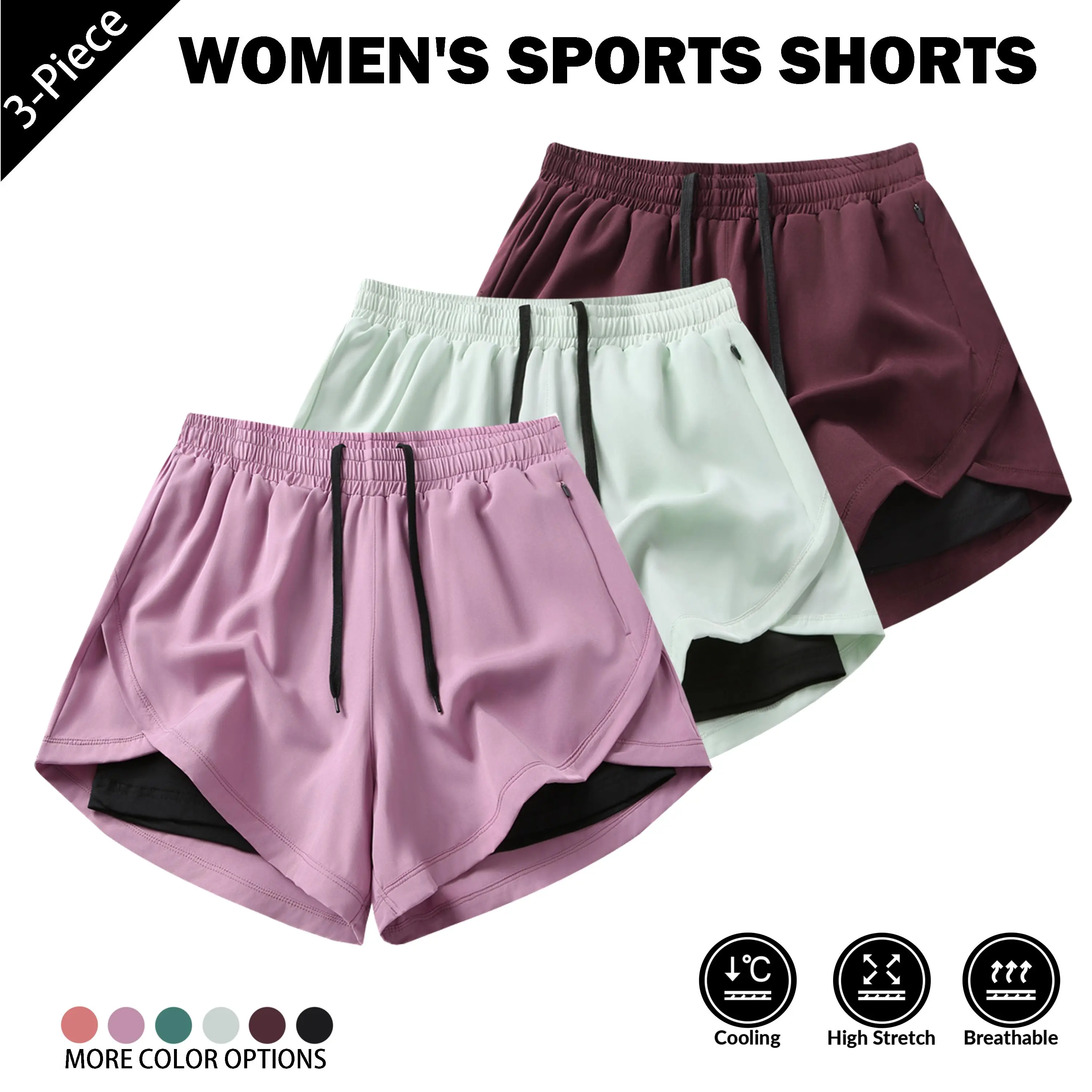 Light purple + light green + maroon