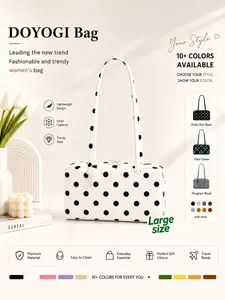Handheld Tot Bag with Key Ring, Cute Shoulder Bag, Summer Bags, Large Capacity, Suitable for Outdoor Travel and Daily Shopping