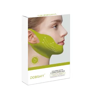 4-piece set *CACTOX V-LIFTING MEWING BAND with CactusCooling Reduce Puffiness & Pore Tightening for Visible PoreCare Skin Repair