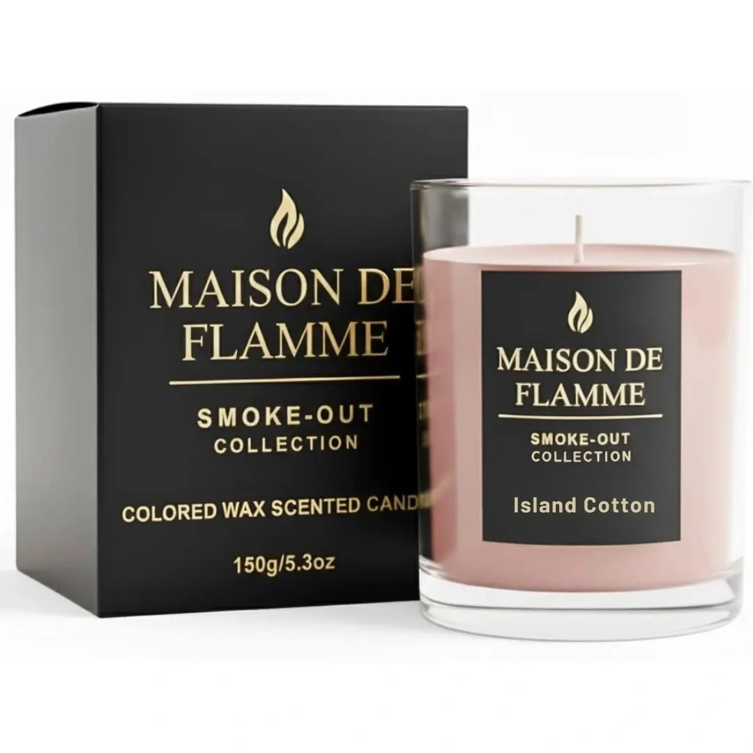 Maison De Flamme Island Cotton Scented Candle (150g / 5.3 oz)