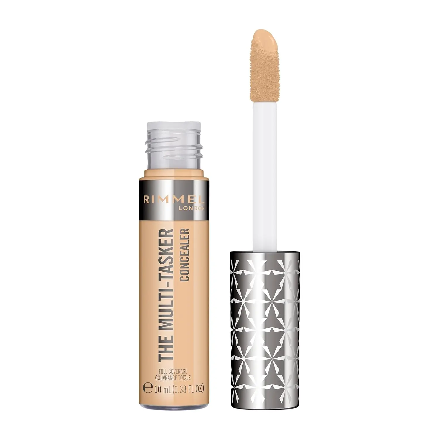 Rimmel London, Multi-Tasker Concealer, 030 Light, Crease-Proof, Transfer-Proof, Waterproof, Up To 24-Hour Wear, Vegan Formula, 0.33oz Cosmetic