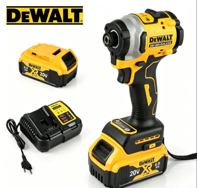 DEWALT DCF850 Cordless Impact Driver, Heavy-Duty Hand Tool for Professional Construction, Home Repair Tasks