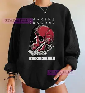 Imagine Dragons Bones shirt, Imagine Dragon Tour 2024 T-Shirt, ROck Band Tour Shirt, IM merch