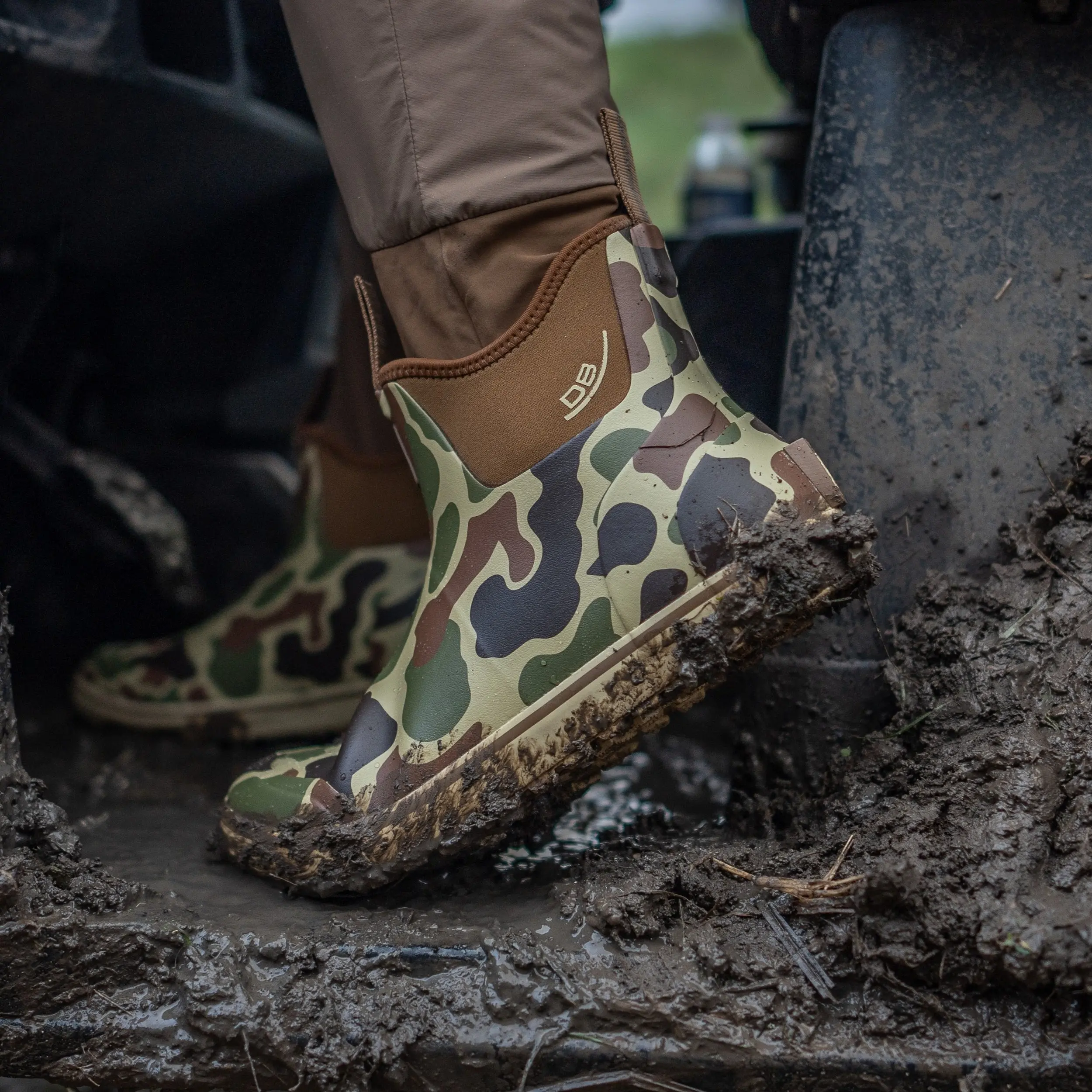 Men's Trudge Waterproof (Wet-proof) Boots, Men's Shoes with All-Seasons Design, Adjustable Fit & Cushioned Support, Rugged Look