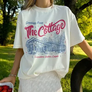 Heated Rivalry The Cottage T-shirt, Coming To The Cottage TShirt, Romance Hockey Tee, Book Movie Fans Gift