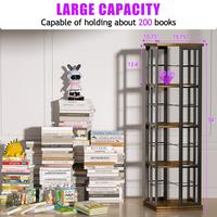 4 Tier-Upgraded Rustic Brown