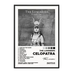 Celopatra By The Lumineers Album Poster No Frame / Album Cover Poster / Music Gift / Music Wall Decor / Album Art / Decor Home