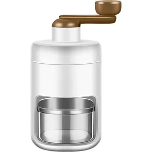 Hand Crank Ice Crusher, Ice Crusher Shaver for Making Drinks-for Fast Coarse, Shaved or Fine Chips Snow Cones or Mini Portable Ice Machine Ice Crusher for Children