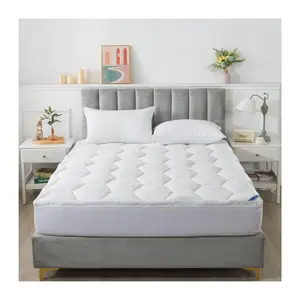 Royal Velvet Honeycomb Soft Knit Mattress Topper-Queen