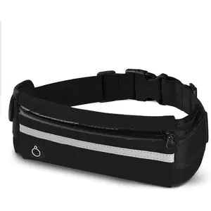 Bounce Running Belt, Waterproof Reflective Sports Waist Pack for Phone & Keys, Ideal for Gym Jogging & Outdoor Activities