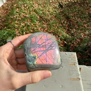 Sunset Flash Labradorite Freeform #8