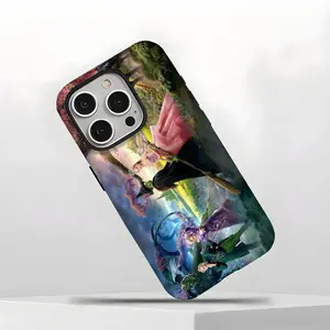 Wicked Fantasy Phone Case – Green Witch Aesthetic, Broadway Musical Lovers Gift, Shockproof Durable Cover, Compatible with iPhone 17/16/15/14/13/12/11 Pro Max/Plus/Air