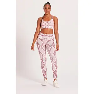 Sol Legging | Python | Rose