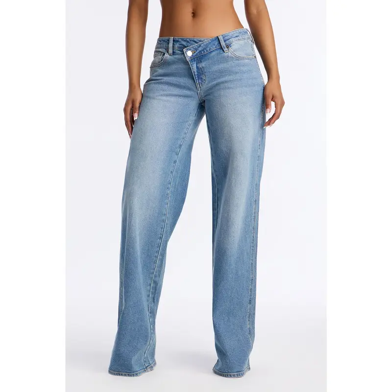 Tall Eastside Low Rise Crossover Wide Leg Jean - Vintage Wash