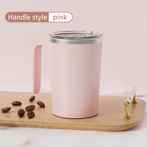 Automatic Stirring Mug Portable Coffee Cup 304 Stainless Steel Stirring Coffee Mug USB Rechargeable Water Cup Washable and Reusable Drinkware Tumbler Reuse