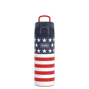 24oz ICON™ WATER BOTTLE WITH SPOUT - AMERICAN FLAG