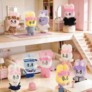 Esther Bunny Fashion in Motion Plush Keychain Series Blind Box Plush Blind Box Cute Anime Vinyl Plushies Collectible Birthday Gifts for Girls Perfect New Year Gift, Unique HolidayHome & Office Decorations