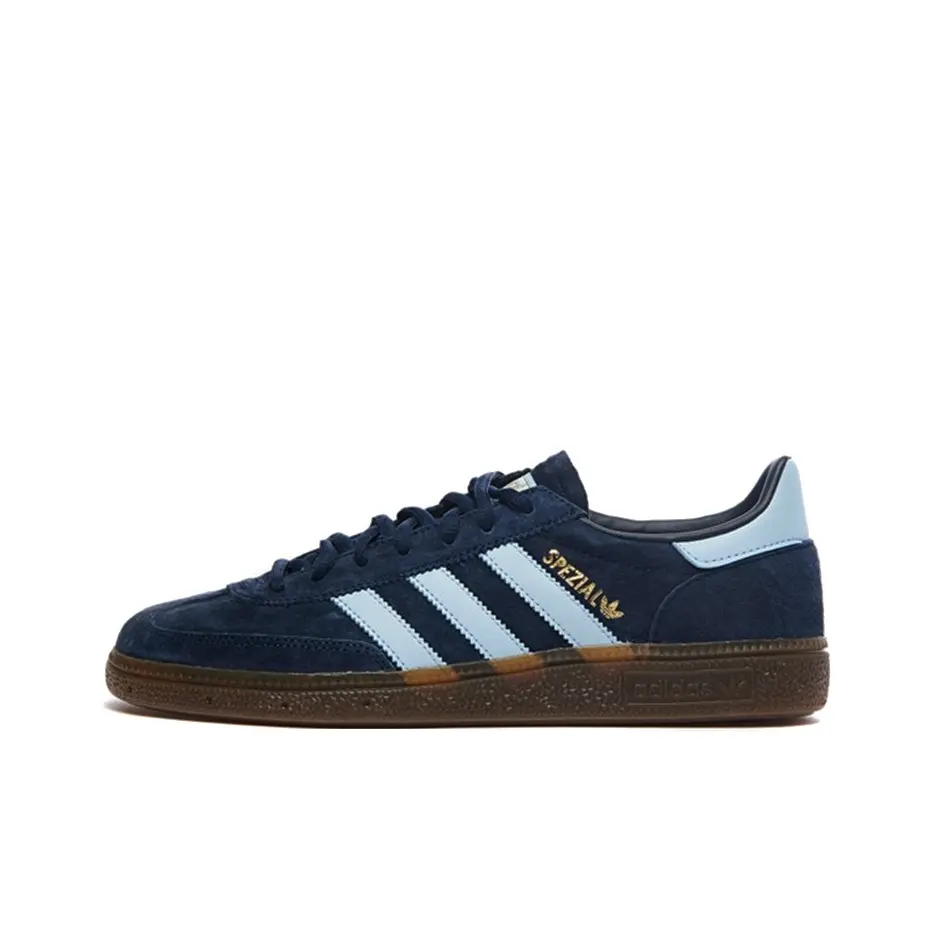 Adidas Handball Spezial Navy Gum Sneakers Men's Suede Casual Shoes BD7633 Girl Footwear Closed  everyday shoe low cut shoes  leisure shoe- Authentic Brand New Sneakers   Casual Footwear
