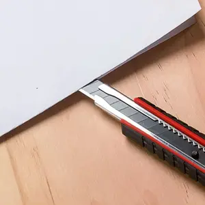 5-piece set: packaging art knife, paper cutting knife, wallpaper knife, 9 mm small unboxing knife for unpacking and express delivery, tool knife