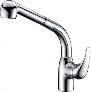Anzzi Harbour Pull Out Spray 1.53 GPM Kitchen Faucet
