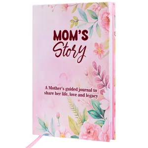 Mom, I Want To Hear Your Story Journal: Christmas Gifts For Moms Who Have Everything, Mom Book To Fill Out, Sentimental Birthday Gifts For Mother’s Day, Thanksgiving, From Son or Daughter