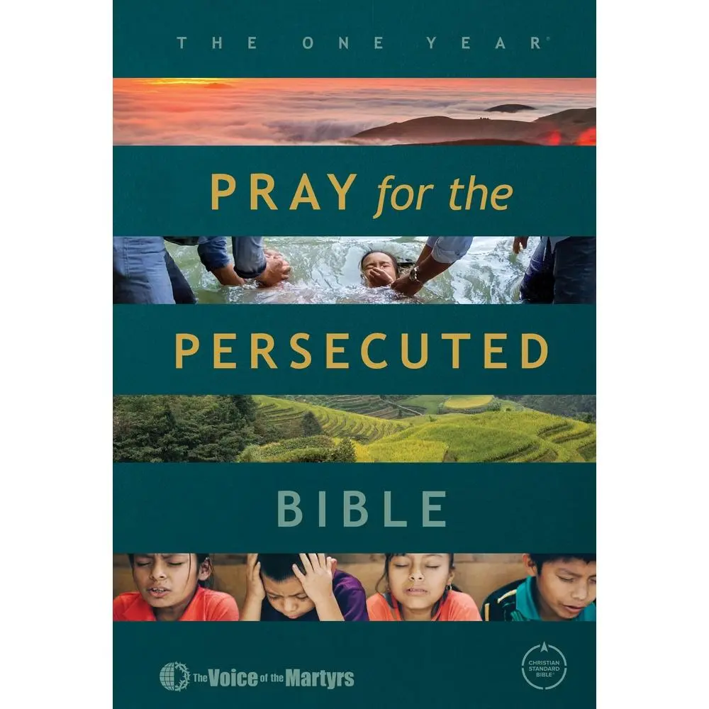 USED Book - The One Year Pray for the Persecuted Bible CSB Edition by Voice of the Martyrs (Hardcover) - english