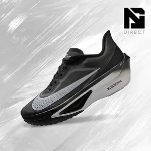 Nike Zoom Fly 6 Black Smoke Grey– Men's Lifestyle Sneakers – shoes for man -Vintage-Spring & Summer-Inspired Running Shoes, Shock-Absorbing Comfort, Gym to Streetwear Casual Wear—back to school—FN8454 001