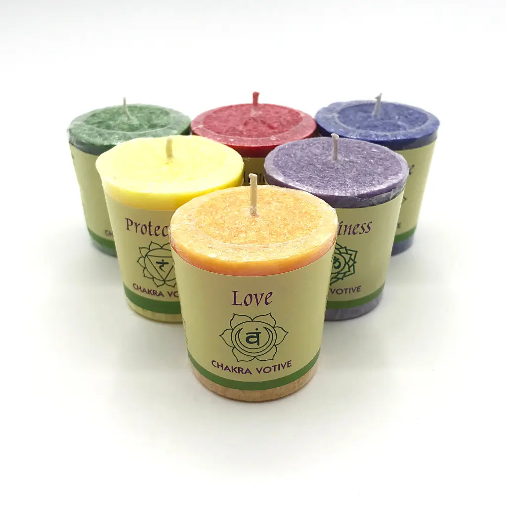 Chakra Votive Candles Chakra Votive Candles
