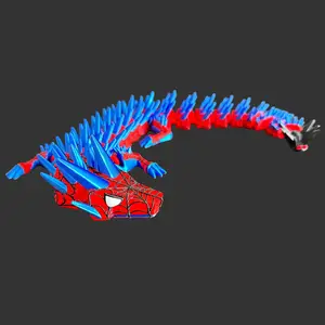 3D Printed Dragon [Spider-Man Theme]