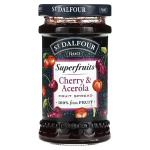 St. Dalfour Superfruits, Fruit Spread, Cherry & Acerola , 6 oz (170 g)