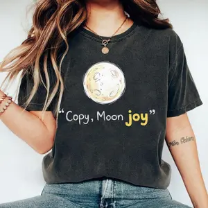 [Sale up to 50%] [Free Ship] Copy Moon joy T-Shirt, The Artemis II Comfort Colors Shirt, Space Lover Shirts, Moon Lover Shirt, NASA Astronomy Tee, Gift for Stargazers