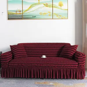 All-In-One Bubble Stretch Couch Cover | The Ultimate “Instant Room Glow-Up” Living Room Staple