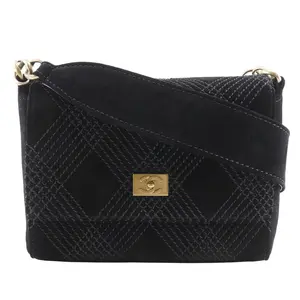 Pre-owned CHANEL Suede  Shoulder Bags Wild Stitch Shoulder Bag