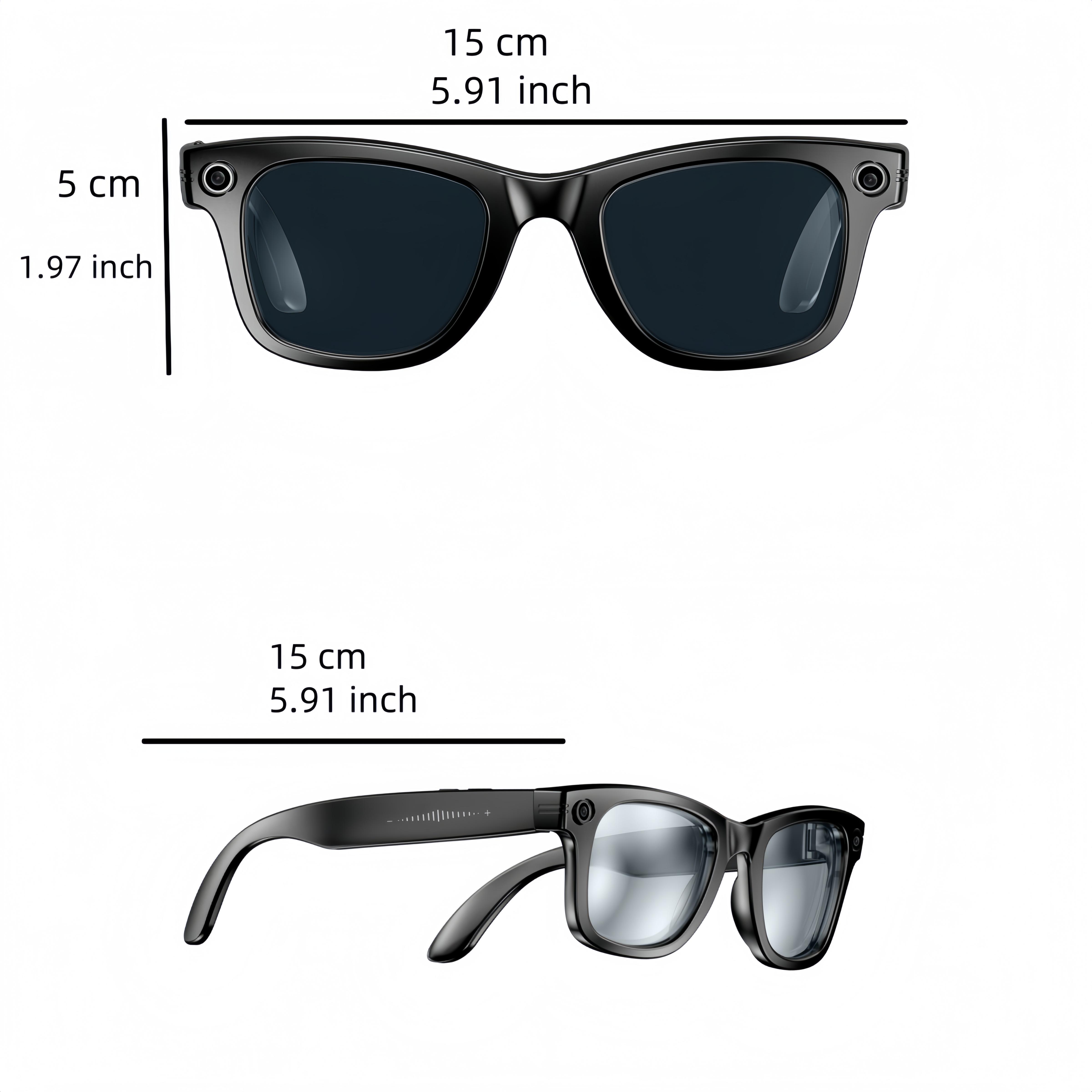 LUSBY Smart AI Camera Glasses with 8MP Photochromic Lenses ,Button Touch Adjustment for Travel Outdoor Adventures Hands-Free Photography 160+Languages Real-Time Translation Bluetooth Wireless Wearable Video Recording UV Protection ,Easter gift LUSBY Smart AI Camera Glasses with 8MP Photochromic Lenses ,Button Touch Adjustment for Travel Outdoor Adventures Hands-Free Photography 160+Languages Real-Time Translation Bluetooth Wireless Wearable Video Recording UV Protection ,Easter gift