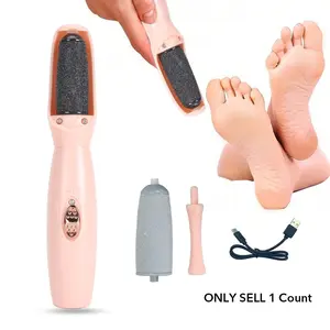 Electric Callus Removers for Feet, Cordless Electric Foot Callus Remover Pedicure with 2 Speeds, Rechargeable Electric Foot File, Personal Foot Care Tool, Ideal Gift for Women Men