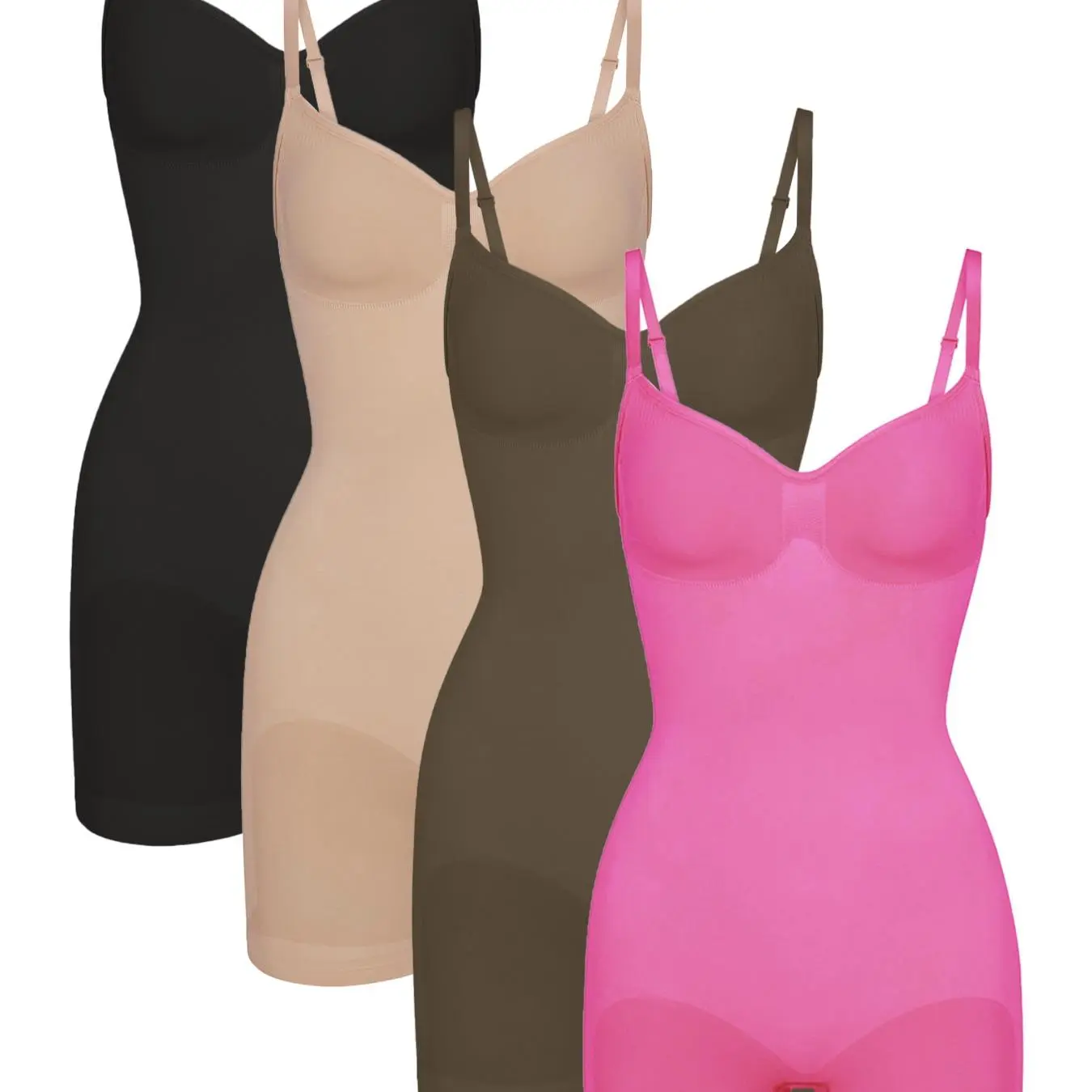 Black/skin/Coffee/rose 4pk