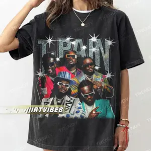 T-Pain Bootleg T-Shirt, T-Pain Tour Tee, Hip-Hop Music Tee, Vintage T-Pain Graphic Tee, Casual Graphic Shirt, Gift for Men, Gift for Women 04I