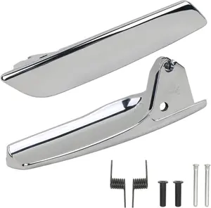 Interior Door Handle Lever for Driver & Passenger Side Door Panel 22855617 22855620 Compatible with 2007-2014 Chevy Chevrolet Avalanche Silverado Suburban Tahoe, GMC Sierra Yukon