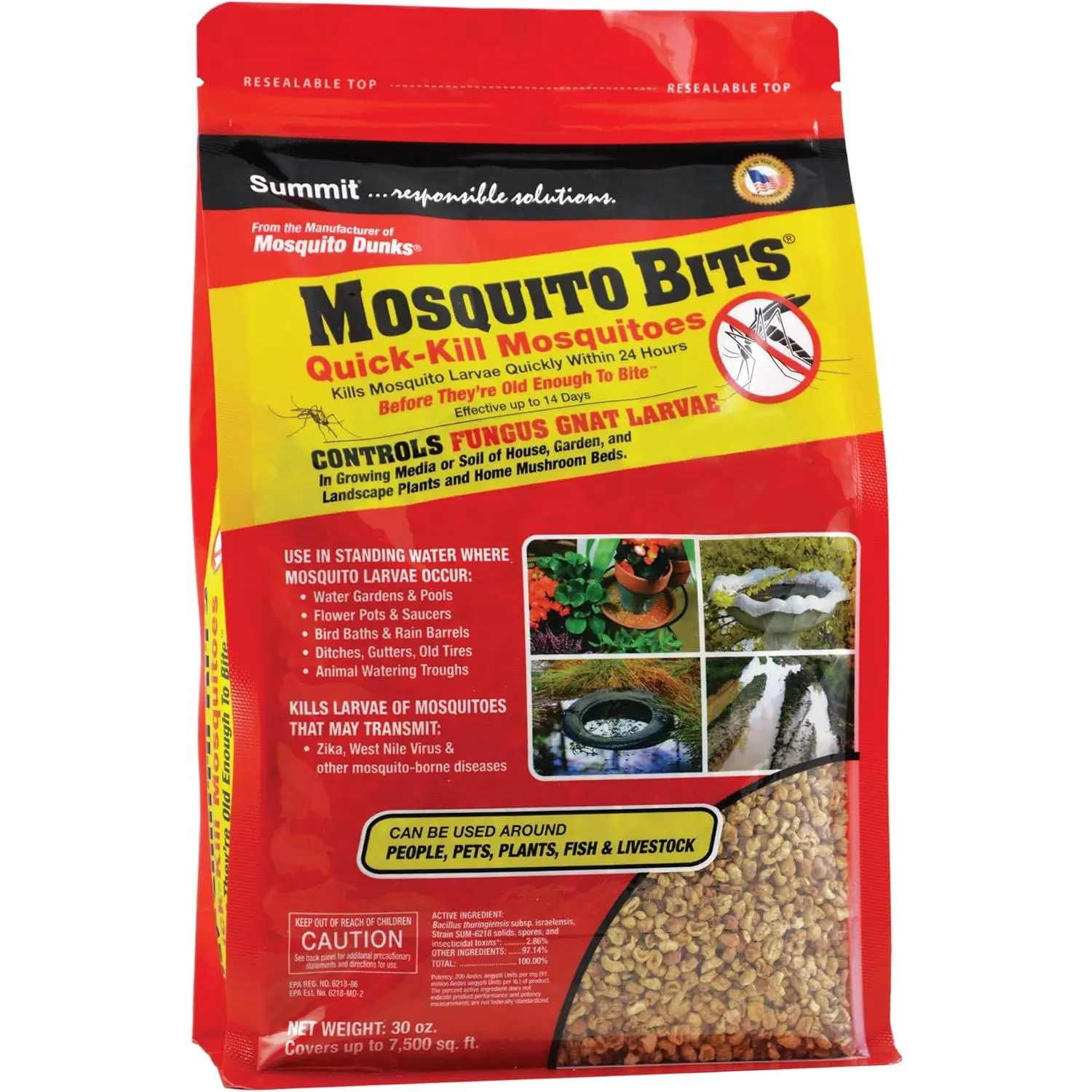 Summit Chemical CO 117-6 Pest & Weed Control Solution, 30 oz Home Care Supply