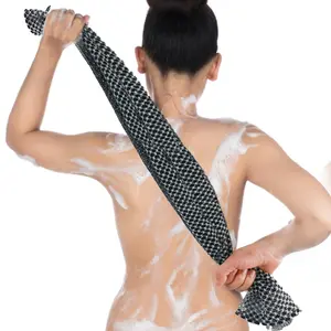 1 PCS African Exfoliating Net Sponge, Exfoliating Back Washcloth - Bath & Shower Body Scrubber for Deep Cleansing, Dead Skin Removal - Reusable Mesh Loofah for Men & Women Daily Use