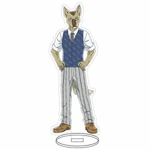 Fun BEASTARS Character Standing Sign Anime Figure Legoshi Louis Haru Double-Sided Acrylic Stand Model Desk Decor Props Gift Toy