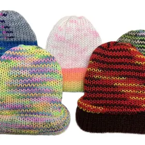 Knitted Beanie *Live Claim* Soft Cozy Fitted Warm Hat